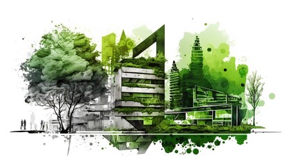 City dedicated to sustainable engineering and environmental responsibility. Generative AI