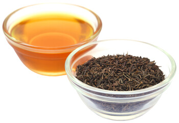 Caraway seeds with essential oil