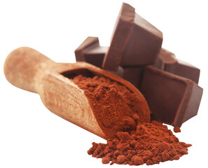 Cacao Powder with dark chocolate