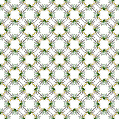 Seamless pattern bouquet spring flowers 69