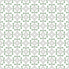 Spring flowers collection of seamless pattern drawing 12
