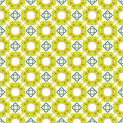 Spring flowers collection of seamless pattern drawing 20