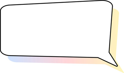 white speech bubble, text box, thinking balloon, message box decoration, speak bubble