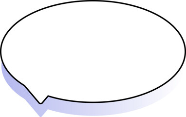 white speech bubble, text box, thinking balloon, message box decoration, speak bubble