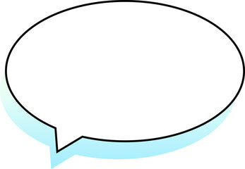 white speech bubble, text box, thinking balloon, message box decoration, speak bubble