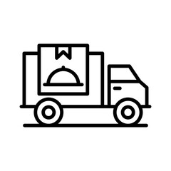 Delivery Truck Icon Design