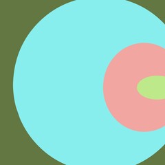 social media background, blue color banner design