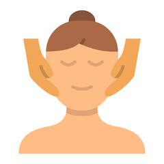 Massage Flat Icon