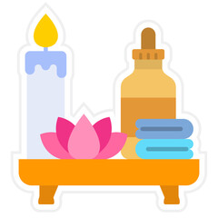 Spa Sticker Icon