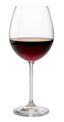 Gordijnen Goblet glass of red wine © framarzo