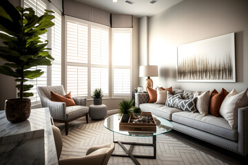 Fototapeta premium modern living room