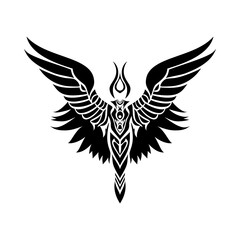 Tribal Tattoo Element