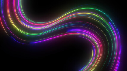 Glowing wave background. More elements in our portfolio.