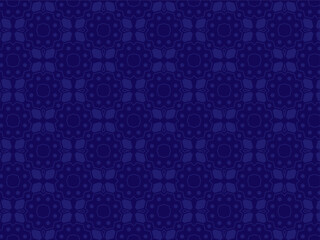 Dark blue creative seamless pattern background