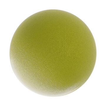 Abstract green ball, rough isolated on a transparency background, a 3D render, zbrush central, mingei, vray tracing, vray, physically based rendering