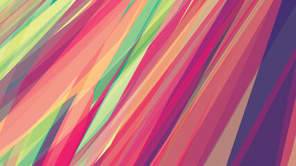 Artistic background with multicolor stripes. Vector graphic pattern