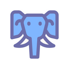 elephant icon for your website design, logo, app, UI. 