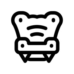 crocodile icon for your website design, logo, app, UI. 