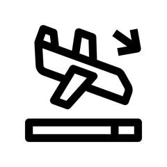 landing icon for your website, mobile, presentation, and logo design.