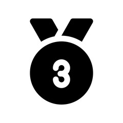 medal icon for your website design, logo, app, UI. 