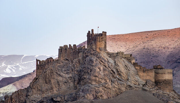 Hosap Castle (Turkish: Hosap Kalesi) in Van, Turkey. Hosap Castle is a large medieval castle..