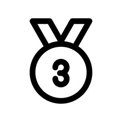 medal icon for your website design, logo, app, UI. 