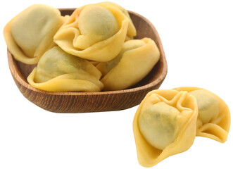 Italian Tortelloni made of spinach