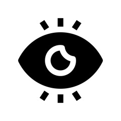 vision icon for your website, mobile, presentation, and logo design.