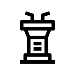 Obraz premium podium icon for your website, mobile, presentation, and logo design.
