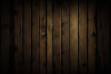 Obraz premium Dark withered natural wood background. AI generated image