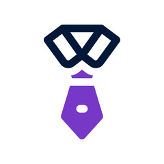 tie icon for your website, mobile, presentation, and logo design.