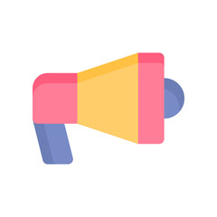 megaphone icon for your website design, logo, app, UI. 