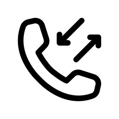 incoming  call icon for your website design, logo, app, UI. 