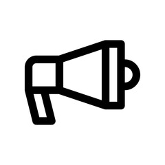 megaphone icon for your website design, logo, app, UI. 
