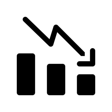 decrease icon for your website design, logo, app, UI. 