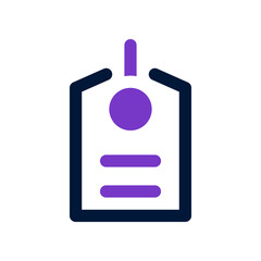 Obraz premium tag icon for your website design, logo, app, UI. 