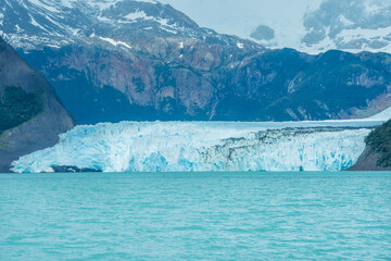 Fototapeta na wymiar View of Spegazzini Glacier- El Calafate, Argentine