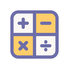 Obraz premium math icon for your website design, logo, app, UI. 