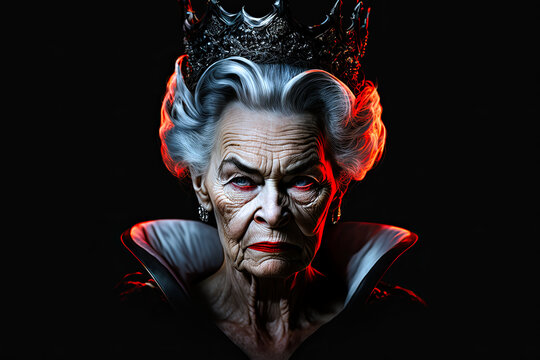 evil old fictional queen