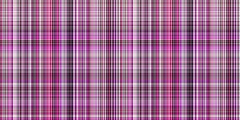Viva magenta tartan seamless border. Gingham plaid kitchen cloth in color of the year 2023. Gingham trim. 