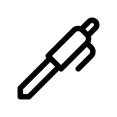 Fototapeta premium pen icon for your website design, logo, app, UI. 