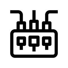 fuse box icon for your website, mobile, presentation, and logo design.