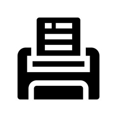 printer icon for your website, mobile, presentation, and logo design.