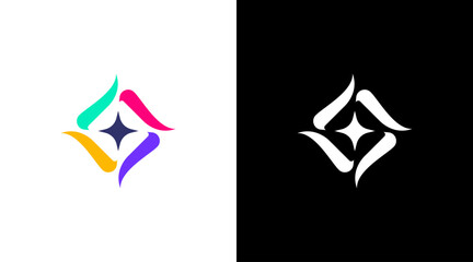 Community people society logo icon Design