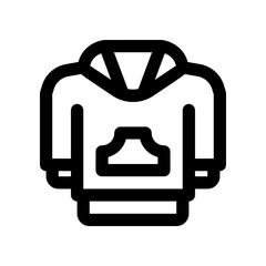 hoodie icon for your website design, logo, app, UI. 