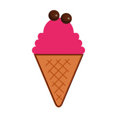 ice cream cone icon PNG image with transparent background