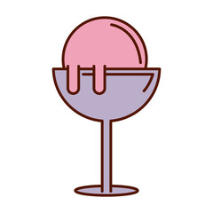PNG image ice cream sundae icon with transparent background