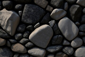 A Seamless Stone Texture for Your Design Needs. Generative AI