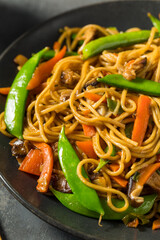 Savory Homemade Asian Ramen Noodle Stir Fry