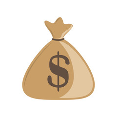 png image money bag icon with transparent background